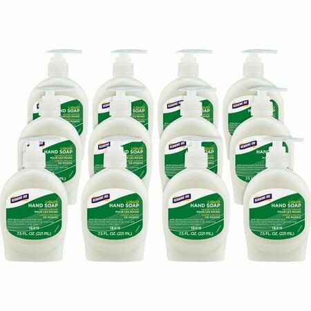 BSC PREFERRED Genuine Joe Soap, Lotion, w/Aloe, Pump Bottle, 7.5oz, White, 12PK GJO18419CT